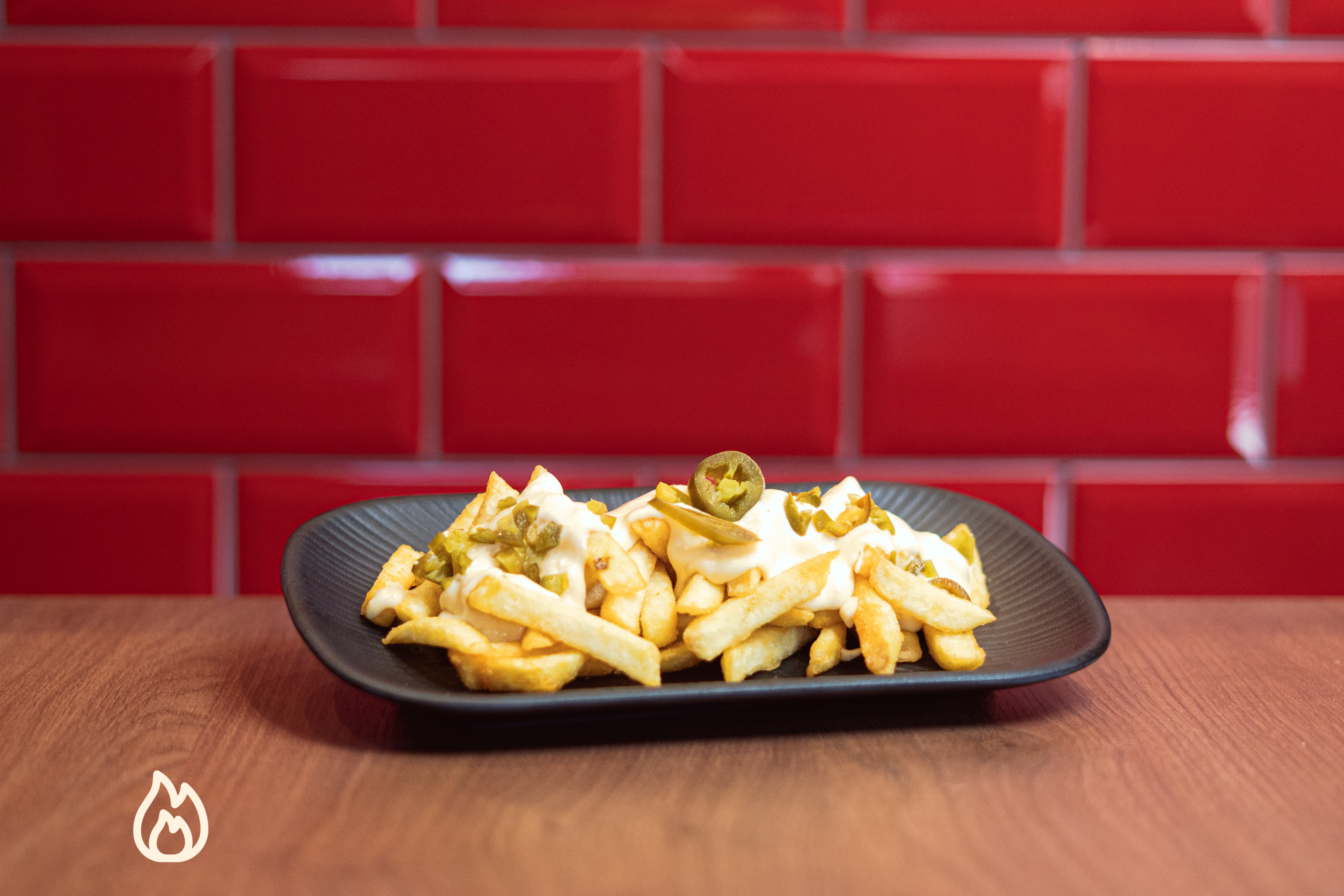 Chili-Cheese-Pommes - scharf